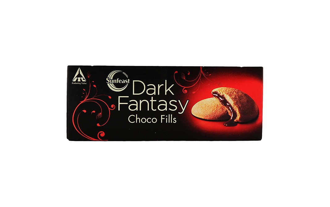 Sunfeast Dark Fantasy Choco Fills   Box  75 grams